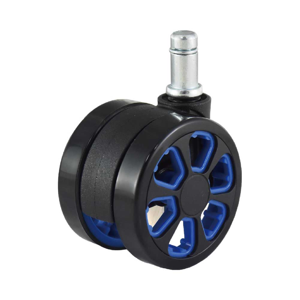 60mm Computer Chair Wheels Quiet and Durable Chair Parts